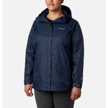 Columbia Arcadia II Plus Size, Chamarras Azul Marino Para Mujer | 476038-JXP